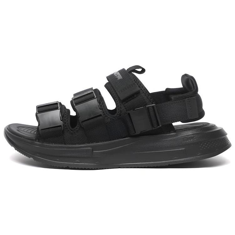 ANTA Sandals  Black  Men s 112138502-1 EU 44