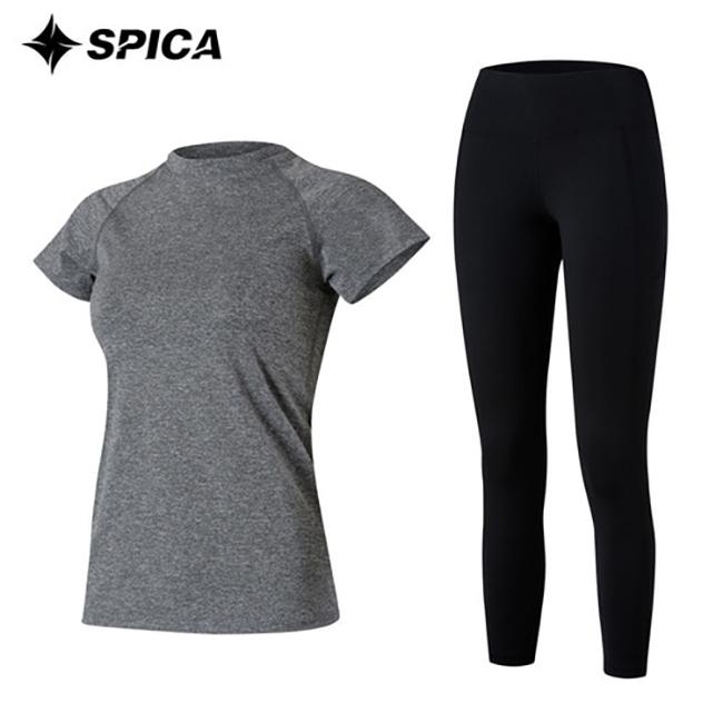Seupika Yoga Set T-Shirt Leggings Spa501503