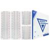 MCIGICM Breadboards, 2Pcs 830 Point and 2Pcs 400 Point Solderless Bread Board for Proto Shield Distribution Connecting Blocks