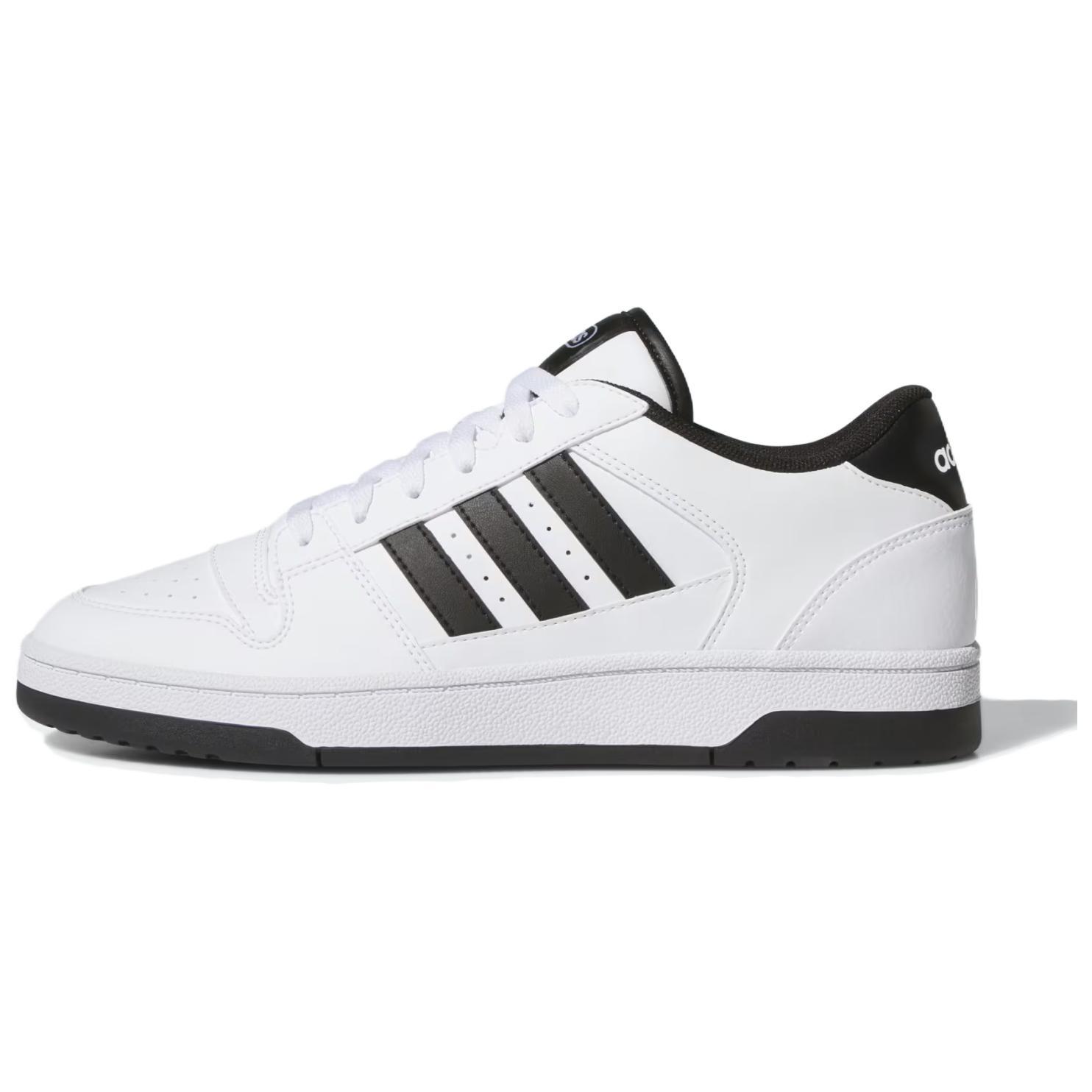 adidas Break Start  White Black  Men s JR3249 EU 44