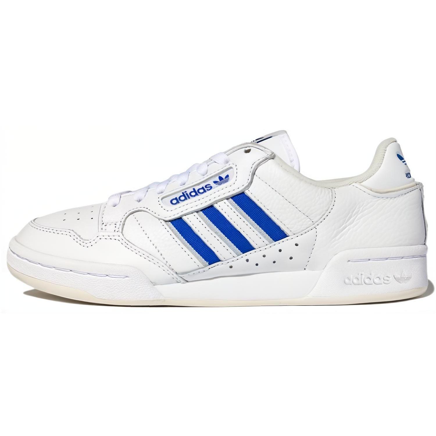 adidas Continental 80 Stripes White Blue Men s GX4468 EU 46