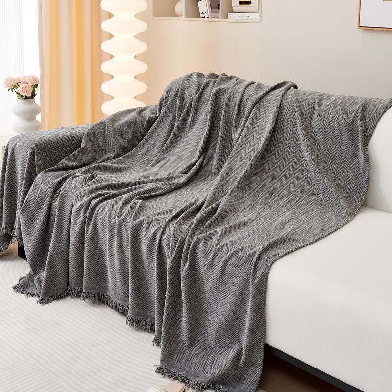 Chenille Sofa Towel Cover Cloth Sofa Cushion Four Seasons Universal High Sense Full Covered Universal Cover Cover Blanket