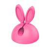 3Pcs/Set Cable Holder Rabbit Ear Shape Creative Cartoon Silicone Self-adhesive Wire Cord Organizer