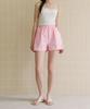 LAMINEZ Nylon Elastic Shorts - Pink