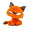 Cool Cat Plush Toy Soft Stuffed Animal for Kids Cute Kitten Doll PP Cotton Birthday Gift for Boys Girls Fun Desk Decor