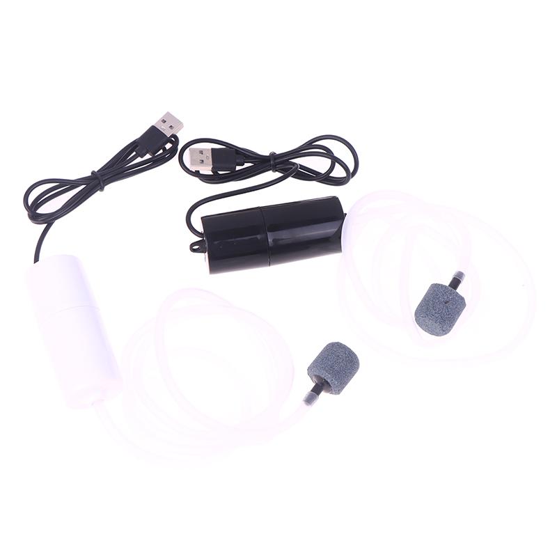 Usb Aquarium Air Pump With Air Stone And Silicone Tube Energy Saving Oxygen Pump For Aquarium Fishing