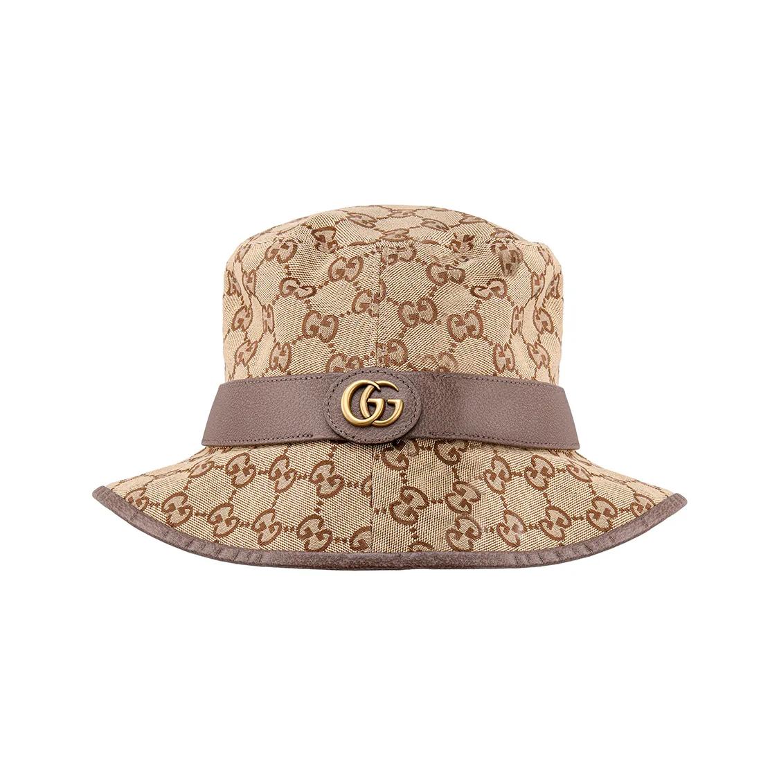 GUCCI Gg Monogrammas Fedora Cepure (Unisex)