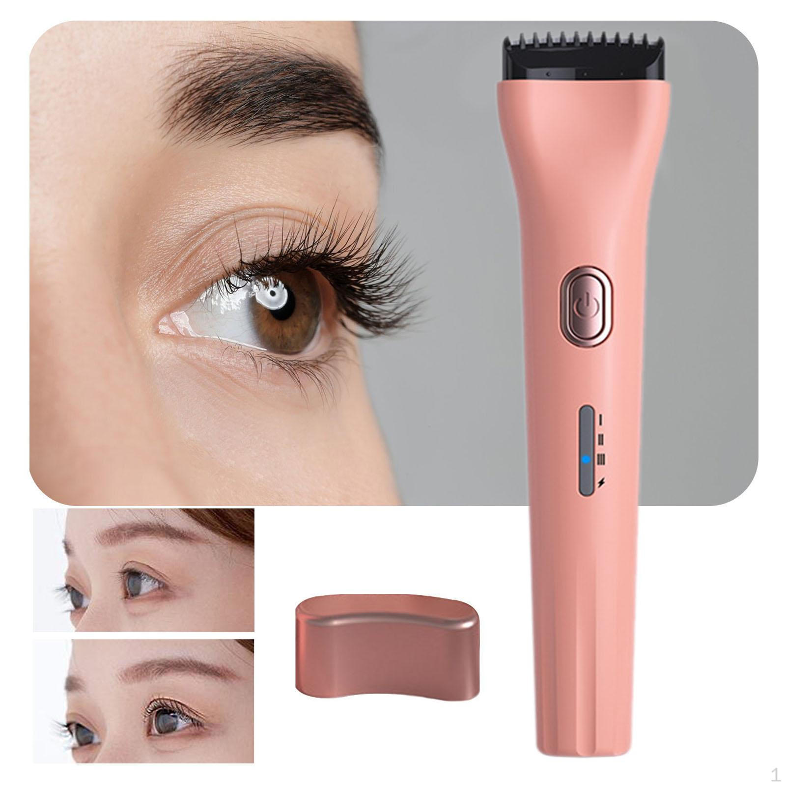 

Электрические щипцы для завивки ресниц с регулируемыми настройками нагрева для красивых ресниц розовый