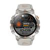 Rainbuvvy HT37 GPS Smartwatch 1,46 Zoll IPS-Bildschirm Bluetooth-Anruf IP68 Wasserdicht Taschenlampe Herzfrequenz 540mAh Android Sportuhr