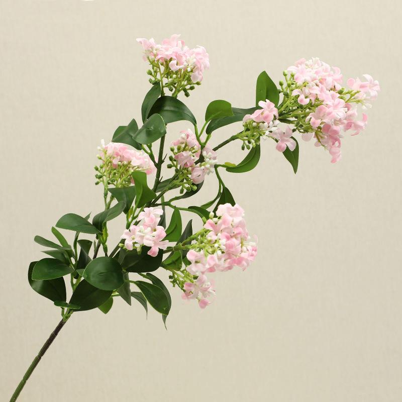 

Украшение гостиной Искусственные цветы Реквизит для фотосъемки Свадебный фон и Имитация зеленых растений розовый