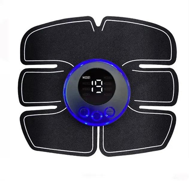 Electric Muscle Stimulator Abdominal Arm Leg Back Exercise Body Fitness Massager Body Shaping Massage Device