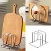 Kitchen Lid Holder and Cutting Board Rack, Countertop for , Cutting Boards and Pot , Saving Storage, 1 Pack