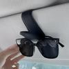 Car Sunglasses Clip, Car Sunshade Magnetic PU Leather Sunglasses Clip, Glasses Clip, Car Interior Sunshade Accessories