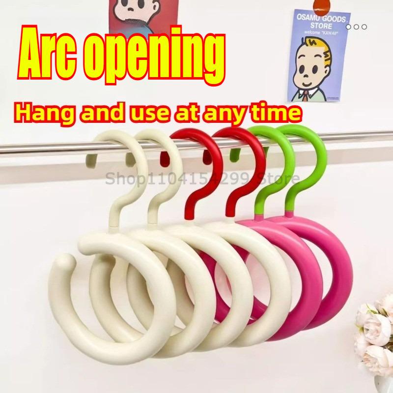 Hat Storage Clothes Hanger Invisible Luxury Multi-Function Hook Home Use New 2025 Plastic Coat Hanger Nordic Sle Adult Closet