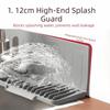 Fast Self-Draining Silicone Faucet Draining Pad Non-Slip Sink Splash Guard  Dish Soap Holder