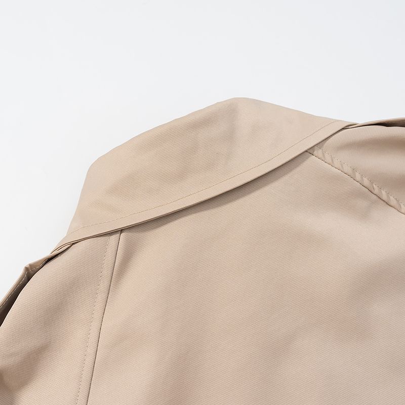 Araltay New Arrival Fashion Style Women's Clothing Fashion All-Match Loose Short Cut Pure Color British Style Trench Coat Outwear