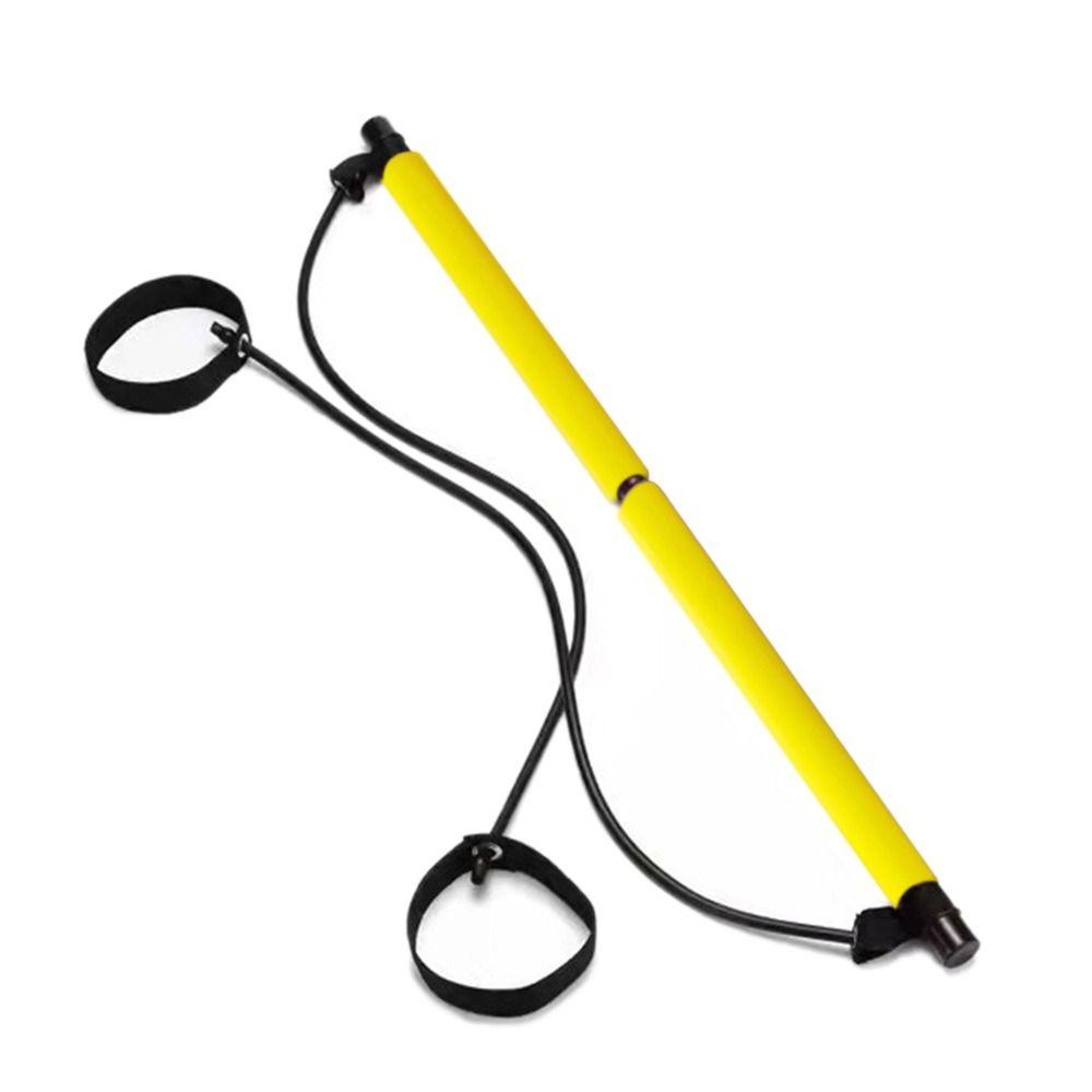 Elasticity Adjustable Exercise Stick Rod-shaped Stretch Belt Gym Body Workout