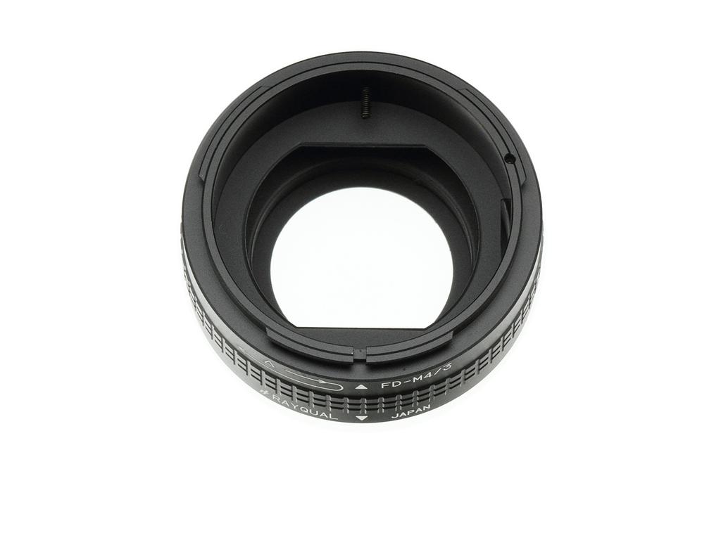 Rayqual Lens Mount Adapter for Canon FD Mount Lenses To Micro Four Thirds Mount Cameras Japanese-made CFD-MF