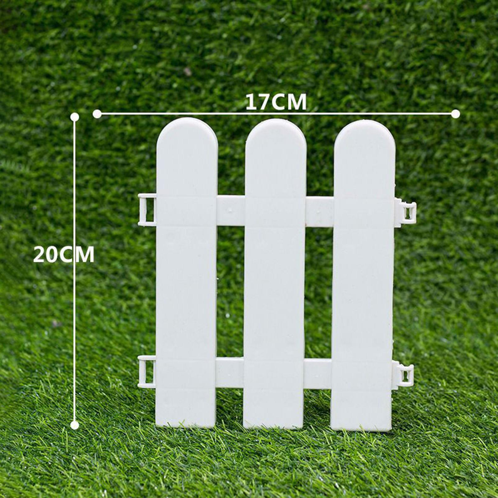 

Садовый забор разных размеров, бордюр, газон, белый декоративный штакетник, заборы для домашних животных, садовые панели, окантовка дорожек, фермерский сад, декор