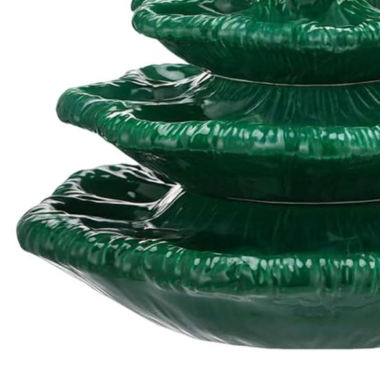 Christmas Tree Deviled Egg Tray, Resin Appetizer Platter for 24 Eggs Festive Holiday Party Serving Dish And Decor