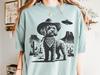 Cavapoo Western, Cavapoo Shirt, Vintage Dog Shirt, Cowboy Dog, UFO Dog T-Shirt, Cavapoo Mom, Cavapoo Dad, Cowboy Cavapoo, Funny Dog Shirt T