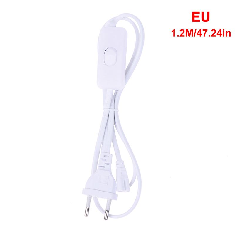 Tube T5 Us /Eu Plug Switch Cable 1.2M Power Adapter 110V 220V 230V Lighting Accessory 30Cm Connection Wire For Led Lamp