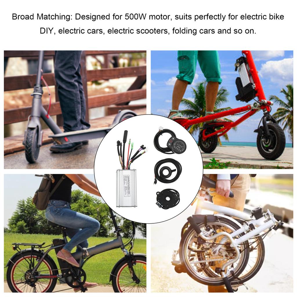 36V 48V Bürstenloser Motorcontroller S900 LCD-Display 130X Daumengashebel 8C Power Assist Sensor Kit für Elektro-Fahrrad