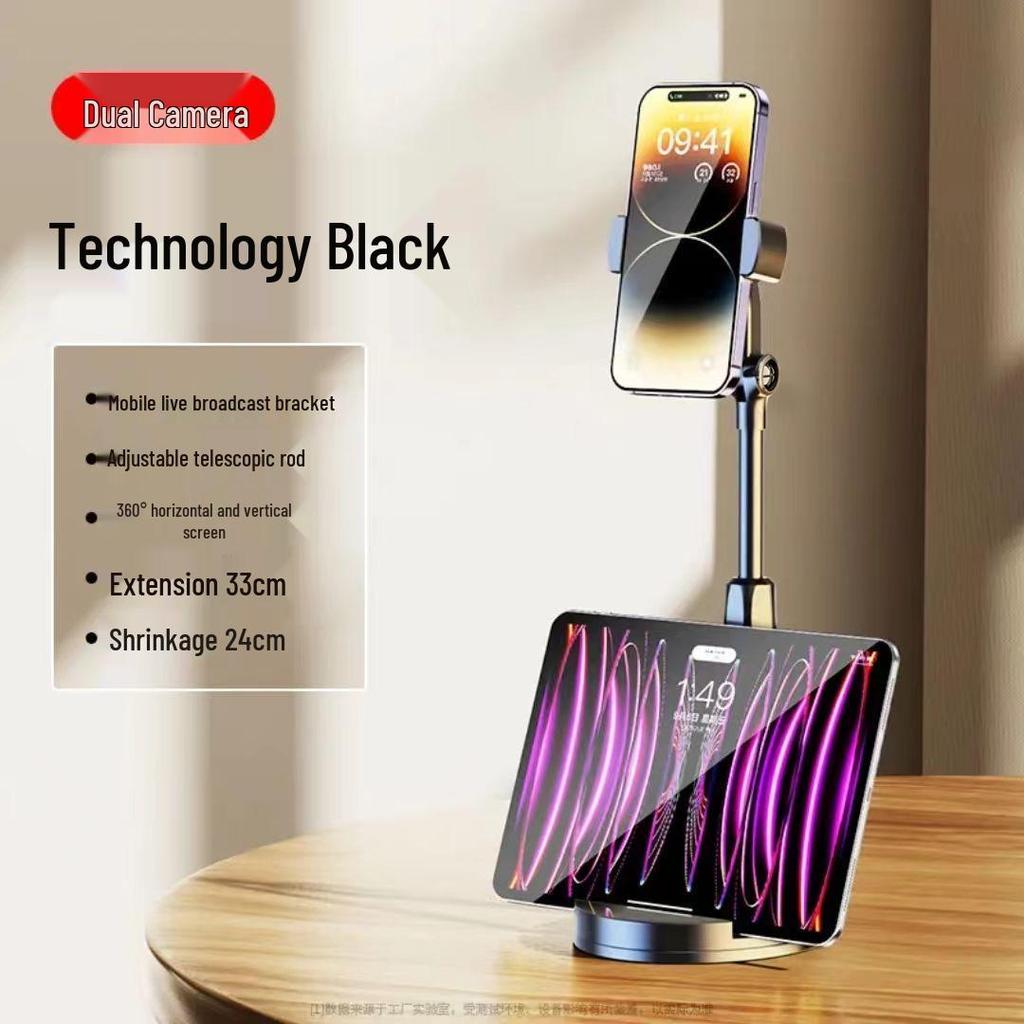 Adjustable Phone Holder for Photos, Videos, Live Streaming & More – Universal Multi-Functional Gadget for Desks