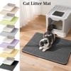 New Cross-border Cat Litter Mat Double-layer Filtered Sand Mat For Controlling Litter And Preventing Splashes Pet Paw Mat