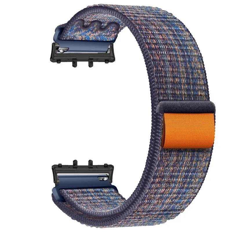 Nylon Loop Strap for Samsung Galaxy Fit 3 Adjustable Elastic Bracelet Watchband for iWatch Samsung Galaxy Fit3 Band Accessories