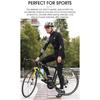 WEST BIKING Thermal Leggings Warm Velvet Leg Sleeves for Running Fitness Sports Gear MTB Road Bicycle Use Autumn Winter plus