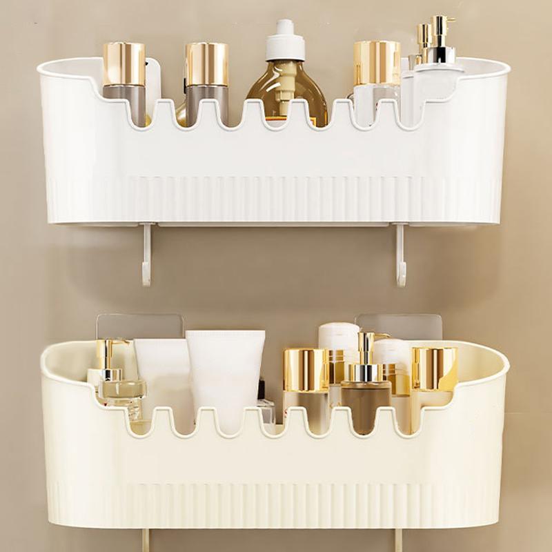 Bathroom Storage Rack, No-Drill Storage Tube, Multi-Functional Wall-Mounted Comb, Toothbrush, Paste, And Chopstick Storage Tube