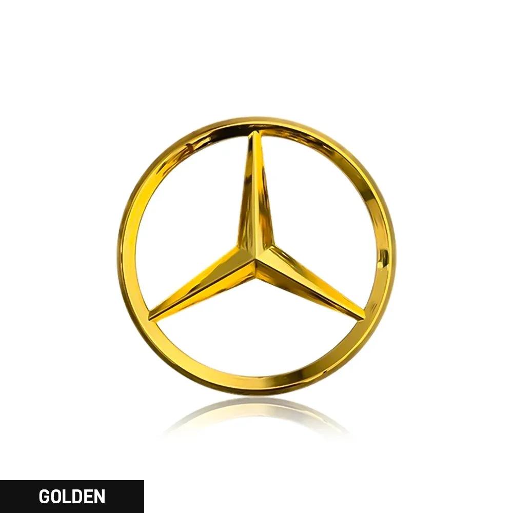 Car Sticker For Benz Hot 70mm Car Styling Engine Logo Decor Hood Emblem Sticker For Mercedes Benz W203 W204 W205 W209 W210 W211