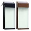 Solar House Number Light Light, Power with High-Efficiency Panels, Intelligent Automatic Address Frosted Glass LED Waterproof Outdoor Sign Powered