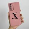 For Samsung Galaxy M34 5G Case SM-M346B Love Heart Letters Back Cover Liquid Silicone Phone Case For SamsungM34 M 34 5G Shell