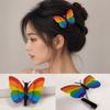 10Pcs/Set Portable Butterfly Hair Clip 3D Butterfly Hair Accessory Costume Dress Up