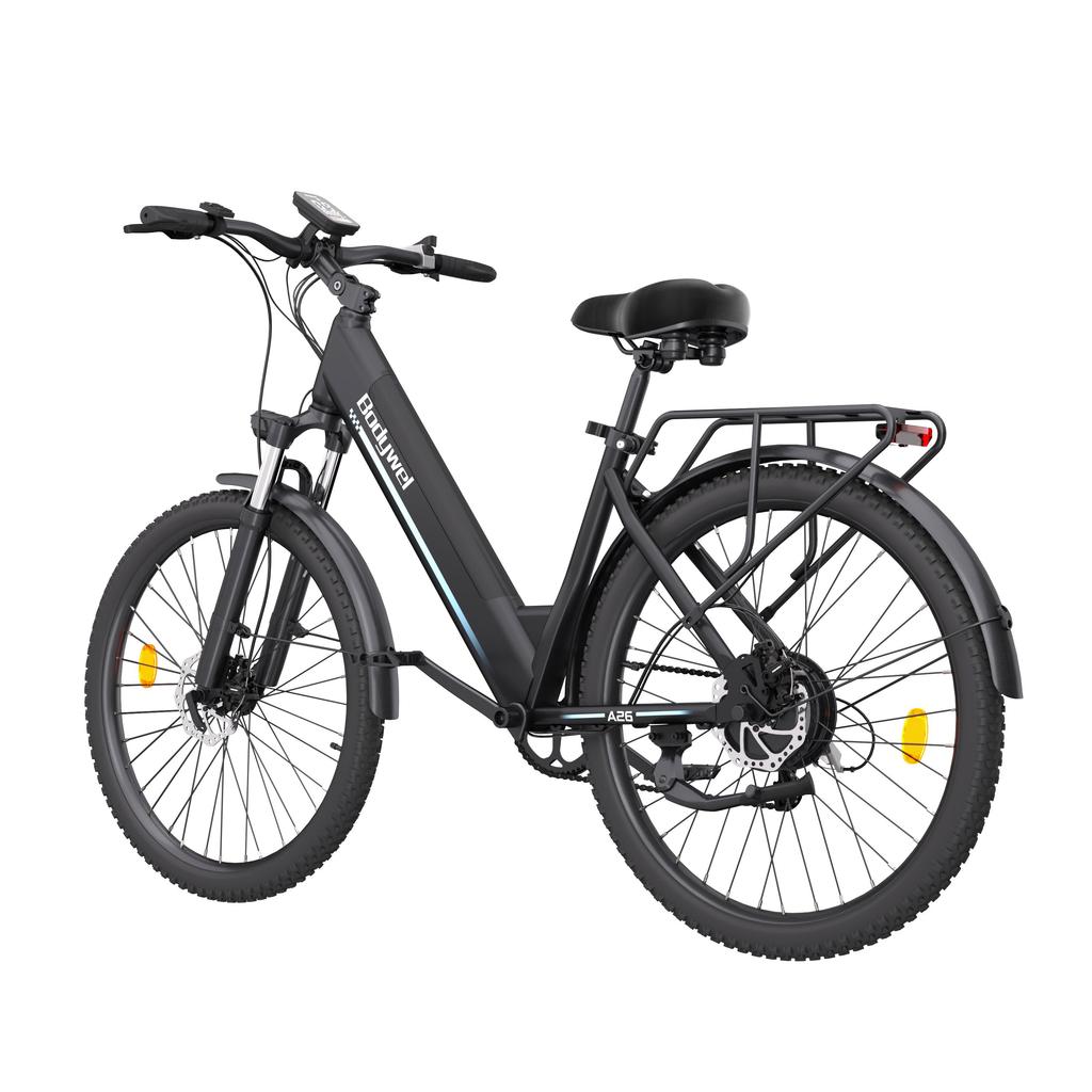 Bodywel A26 Electric Bike for Urban Commuting,36V 13.5Ah Removable Battery