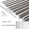 1Pcs Titanium Rods Diameter 3-45mm Length 100/200/250/300mm Cylinder Industry Titanium Alloy Bar