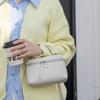 2026 New Genuine Leather Women Bowling Tote Bag Soft Cowhide Leather Commute Shoulder Crossbody Bag Luxury Designer Handbags