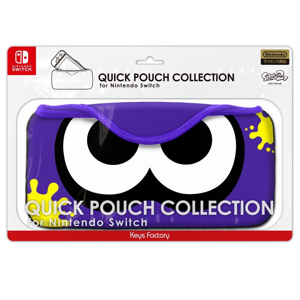 

QUICK POUCH COLLECTION for Nintendo Switch Bright Blue (splatoon2) Squid