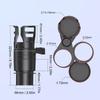 4In1 Adjustable Car Cup Bottle Holder Multifunctional Auto Stand Organizer Black