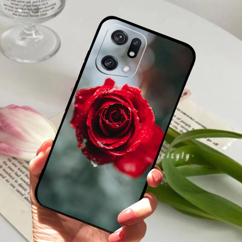 For OPPO Find X5 Pro Case Shockproof Soft TPU Silicone Phone Cover For OPPO Find X5 Lite Funda FindX5 X 5 Pro Lite Capa Cartoon