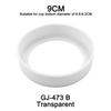 1Pc18.5G 9CM Soft Silicone Cup Bottom Protective Cover Stewing Beaker Holder Thermos Cup Base Case Wear Resistant Odorless Cup Holders 5