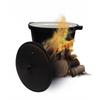 Enameled Cast Iron Pot with Lid 8L
