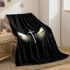 Cross Wings Blanket  Printed Blanket for Living Room Bed Couch lunch break Soft Cozy Blanket for Friend's festival Gift