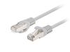 Patchcord Lanberg FTP Kat.6 0,5m Szary 10-pack