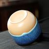 Ofenbrand China Keramik Teetasse Töpferei Jianzhan Trinkgeschirr Temmoku Glasur Porzellan Kung Fu Tassen Set für Wasser Latte Milch