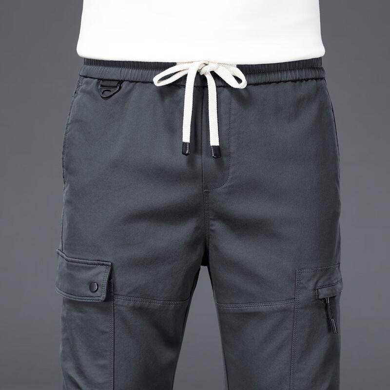 Jeep Men's Summer Casual Cargo Jogger Pants
