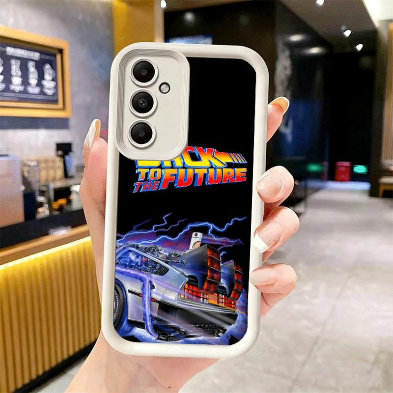 Phone Case for Samsung Galaxy S26 S25 Ultra S24 FE Back To The Future Shell S23 Plus S22 + S21 S20 5G Soft Silicone Funda