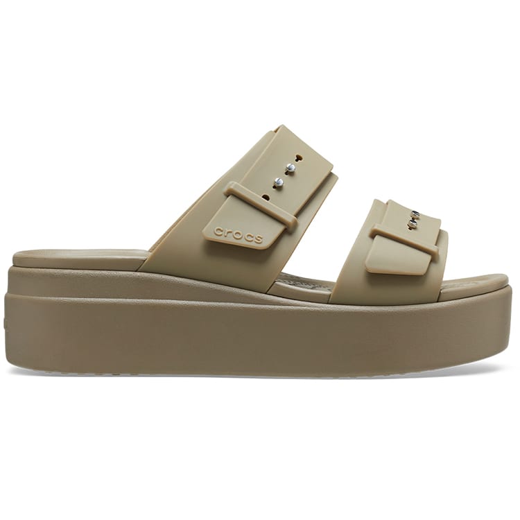 Crocs EVA Slide Slippers Women's Khaki 207431-260